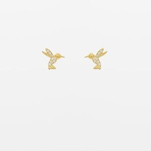 CZ Paved Bird Studs